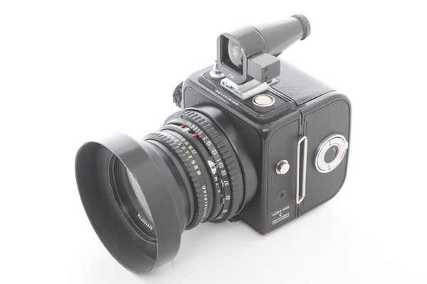 Hasselblad SWC Super Wide C Black with 38mm f4.5 Zeiss Biogon and finder - cl'a May 2024
