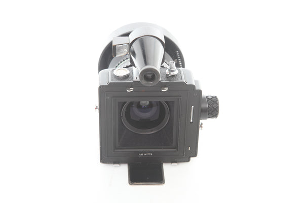 Hasselblad SWC Super Wide C Black with 38mm f4.5 Zeiss Biogon and finder - cl'a May 2024
