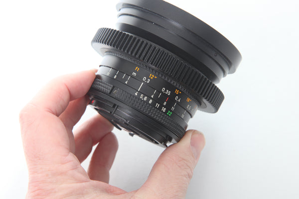 Contax 18mm f4 Zeiss Distagon - CINE MOD Canon EF