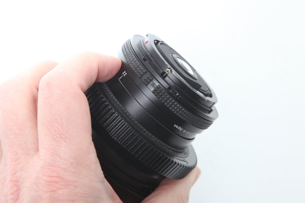 Contax 18mm f4 Zeiss Distagon - CINE MOD Canon EF