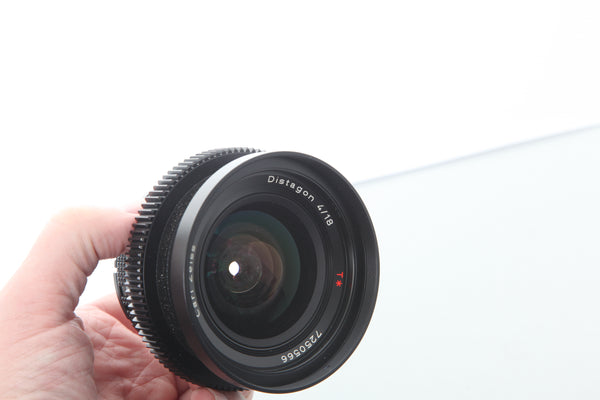 Contax 18mm f4 Zeiss Distagon - CINE MOD Canon EF