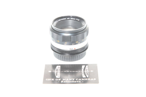 Konica Hexanon AR 52mm f1.8