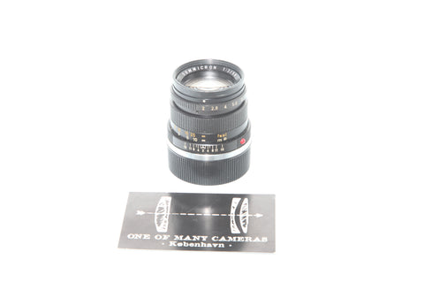 Leica 50mm f2 Summicron-M vIII