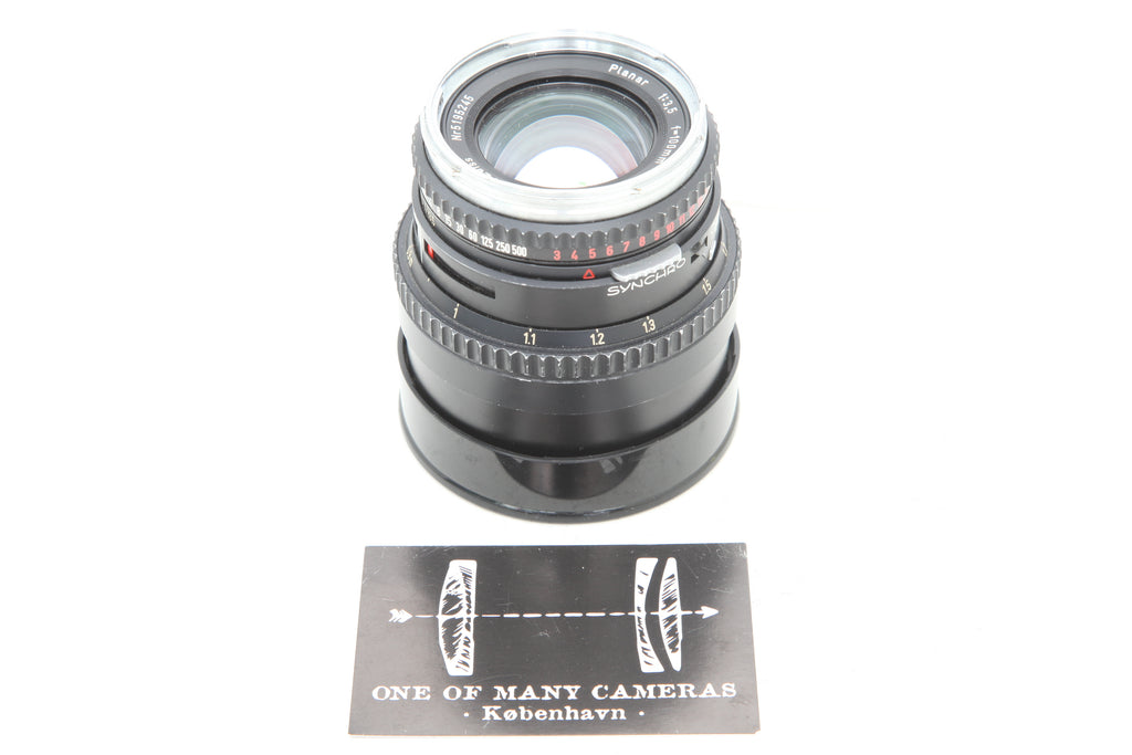 Hasselblad 100mm f3.5 Zeiss Planar T* Black - cl'a March 2025