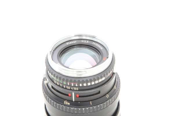 Hasselblad 100mm f3.5 Zeiss Planar T* Black - cl'a September 2023