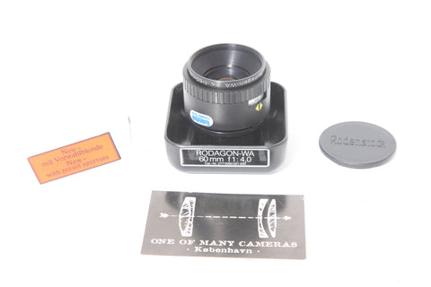Rodenstock 60mm f4 Rodagon-WA - LIKE NEW IN BOX