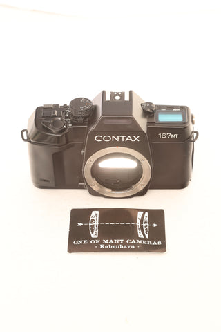 Contax 167MT - new light seals March 2025