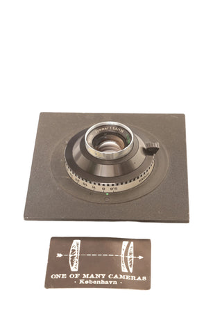 Schneider 135mm f5.6 235mm f11 Symmar on Sinar lens board