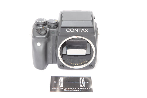 Contax 645 with Waist Level Finder