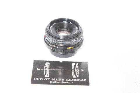 Minolta 45mm f2 MD Rokkor