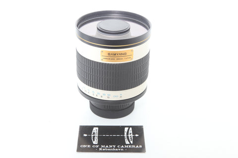 Samyang 500mm f6.3 Mirror Lens DX - Canon EF