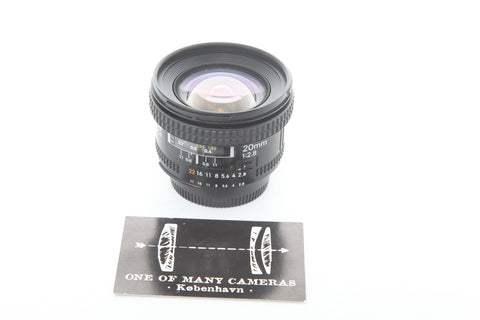 Nikon 20mm f2.8 AF Nikkor