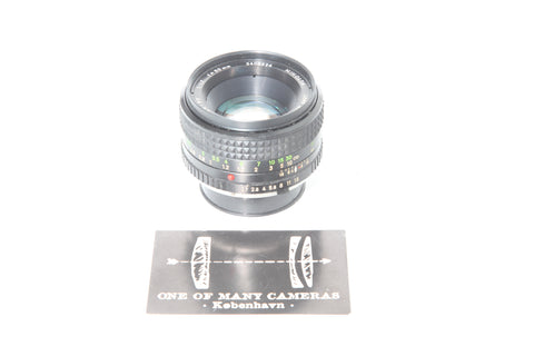 Minolta 50mm f1.7 MC Rokkor-PF