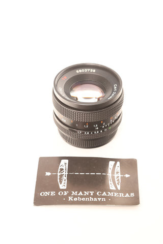 Contax 50mm f1.7 Zeiss Planar - Contax Yashica