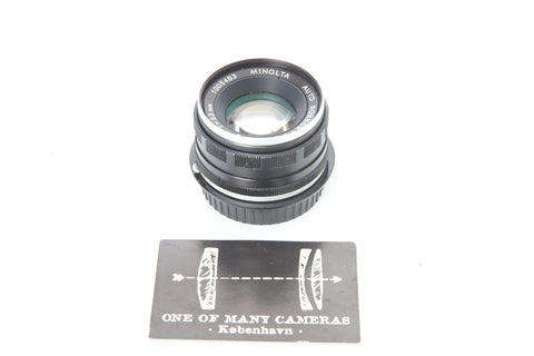 Minolta 53mm f2 Auto Rokkor-PF
