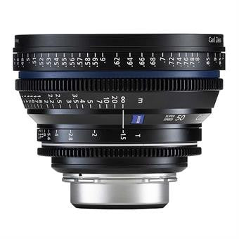 Zeiss Compact Prime CP.2 50mm T1.5 Super Speed Planar PL Mount - Metric