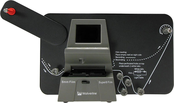 Wolverine MovieMaker Pro 8mm/Super 8 Film to Digital scanner
