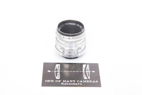Carl Zeiss Jena 50mm f3.5 Tessar ‘Red T’ - Exakta - CL'a June 2022