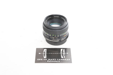 Minolta 50mm f1.7 MC Rokkor-PF