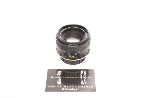 Minolta 50mm f1.7 MC Rokkor-PF