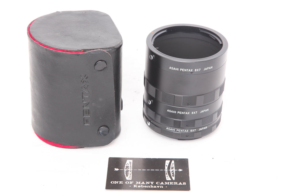 Pentax 6X7 extension tube set no. 1-2-3