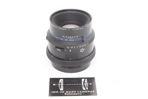 Mamiya RZ67 127mm f3.5 W