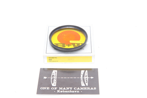 B+W Filter ø58 Yellow K2 022 Gelbmittel
