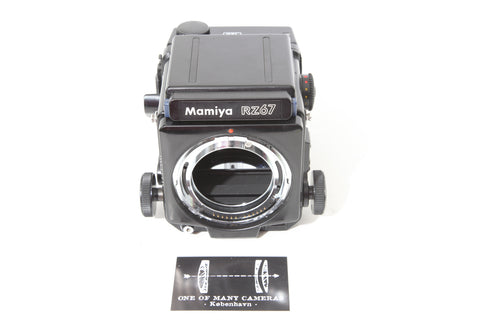 Mamiya RZ67 Professional with RZ67 Film Back