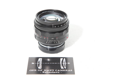 Voigtlander 50mm f1.1 Nokton - Leica M