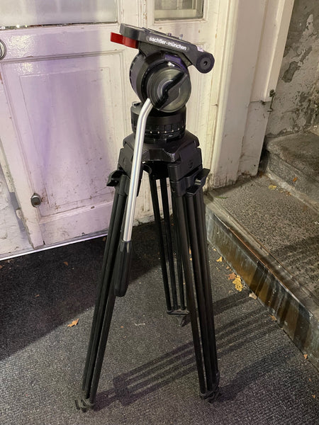 Sachtler Tripod with Fluid Head and long and short legs