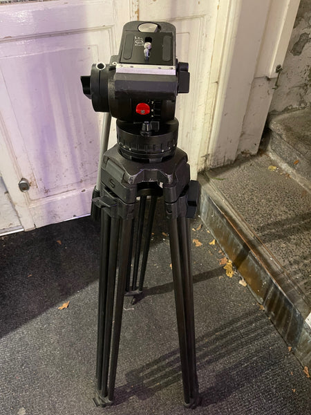Sachtler Tripod with Fluid Head and long and short legs