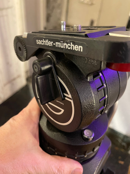 Sachtler Tripod with Fluid Head and long and short legs