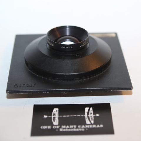 Sinar 150mm f5.6 Sinaron-S  MC on Sinar DB board