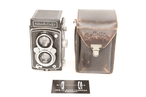 Rolleiflex 6x6 TLR K4 640 with 75mm f3.5 Tessar