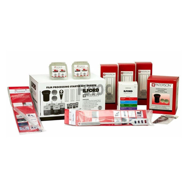 Ilford + Paterson Darkroom Starter Kit