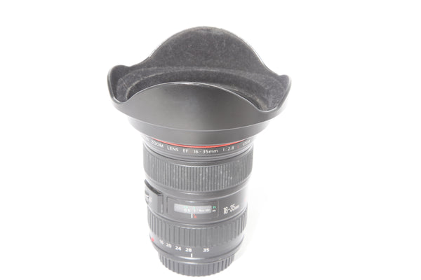 Canon EF 16-35mm f2.8 L USM with hood