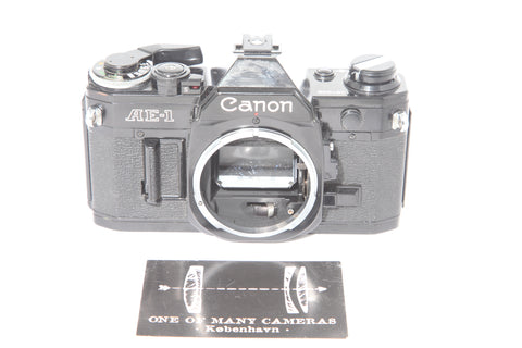 Canon AE-1 - new light seals and cl'a Februrary 2024