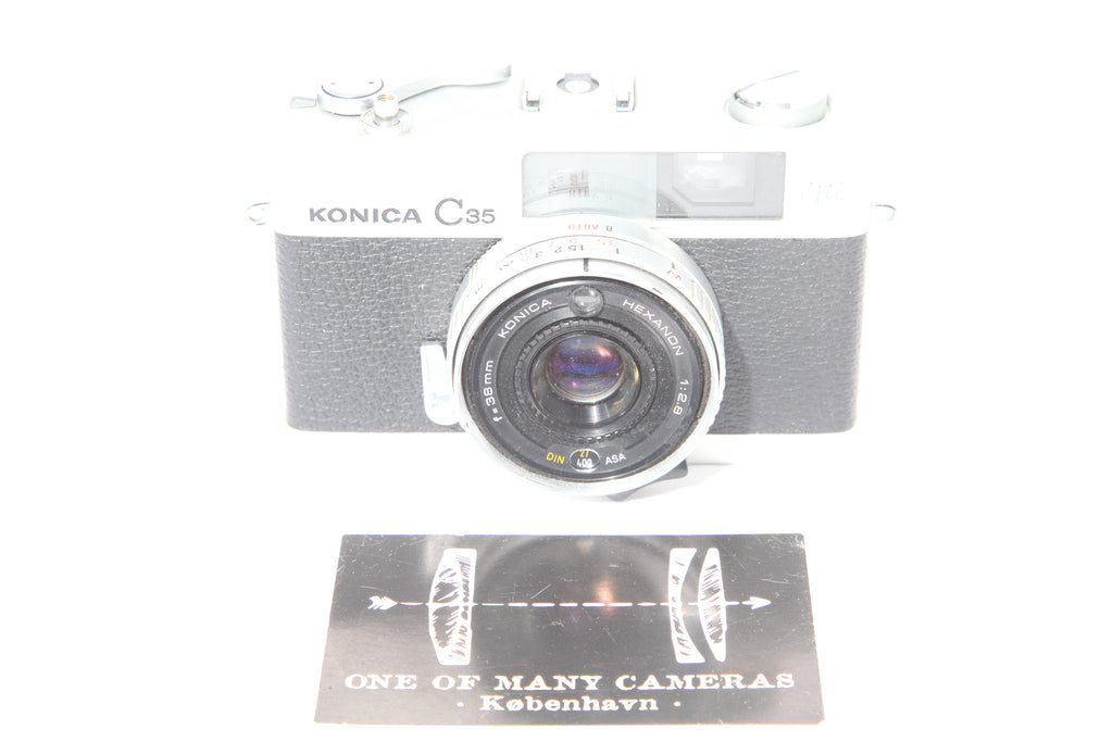Konica C35 Chrome - cl'a and new light seals October 2023