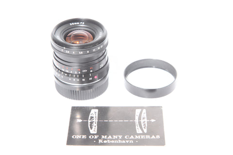 Voigtlander 28mm f2 Ultron - Leica M
