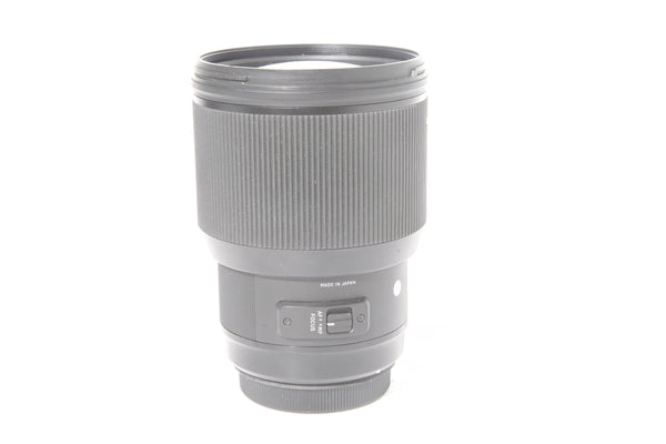 Sigma Art 85mm F1.4 HSM DG Lens - For Canon
