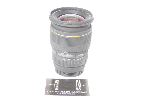 Sigma 24-70mm f2.8 EX DG Macro with hood - For Canon