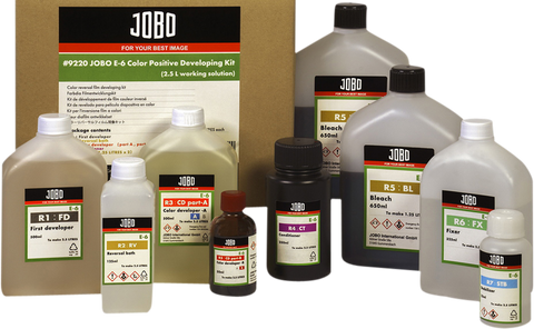 JOBO E-6 COLOR Positive Chemistry Kit 2,5L