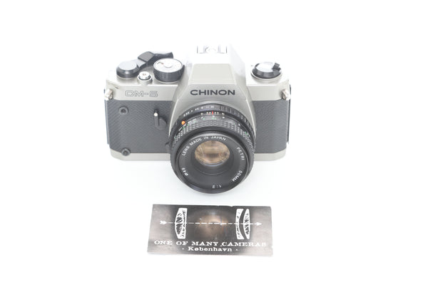 Chinon CM-5 - Pentax K mount - New light seals September 2024