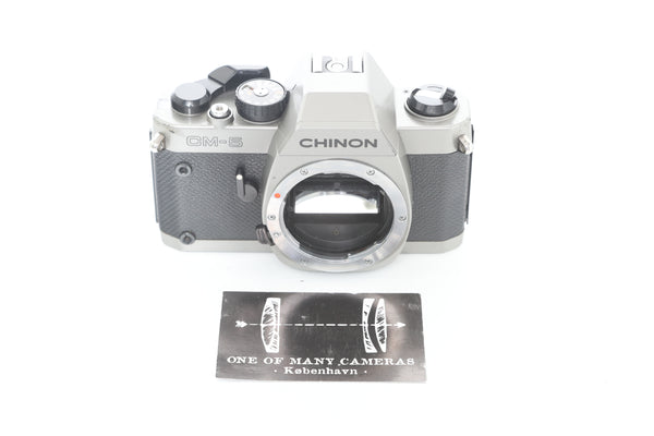 Chinon CM-5 - Pentax K mount - New light seals September 2024