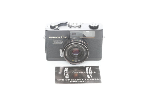 Konica C35 Black - cl'a and new light seals October 2024