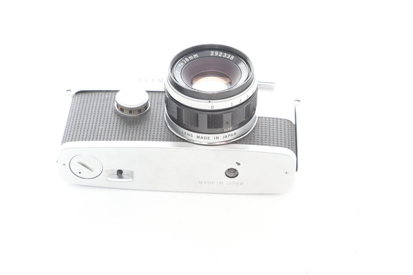 Olympus PEN-FT with 38mm f1.8 F.Zuiko Auto-S - serviced October 2024