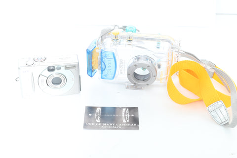 Canon IXUS 300 with WP-DC100 Waterproof Case