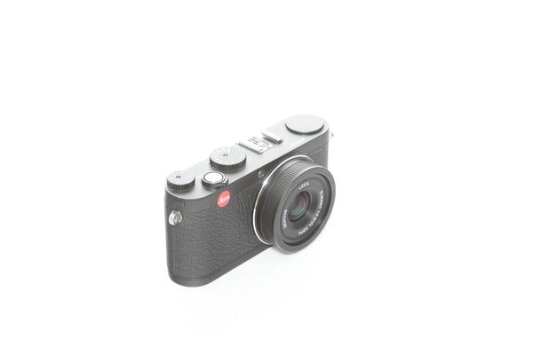 Leica X1 with grip viewfinder box