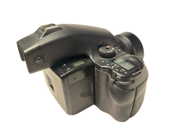 PhaseOne 645 AF with 80mm f2.8 and film back