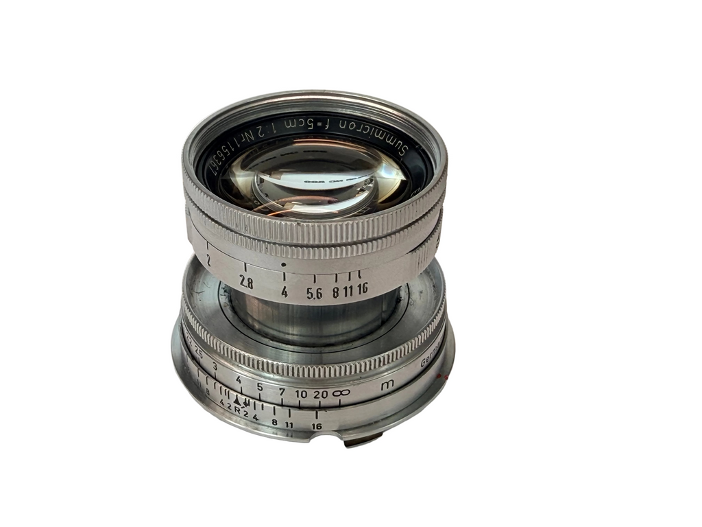 Leica 5cm f2 Summicron SOOIC-M - serviced June 2026